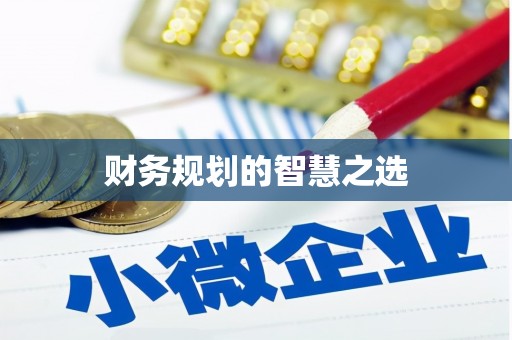 安溪财务规划的智慧之选