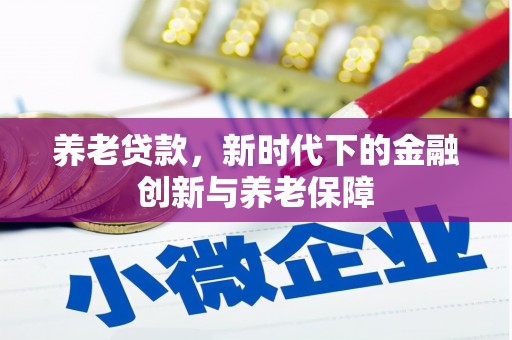安溪养老贷款，新时代下的金融创新与养老保障