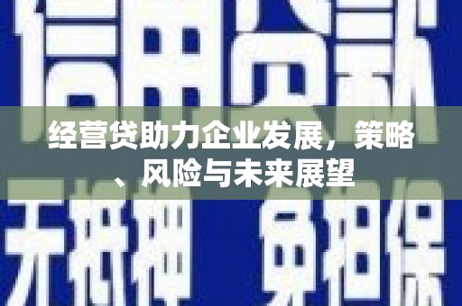 安溪经营贷助力企业发展，策略、风险与未来展望