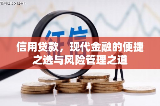 安溪信用贷款，现代金融的便捷之选与风险管理之道