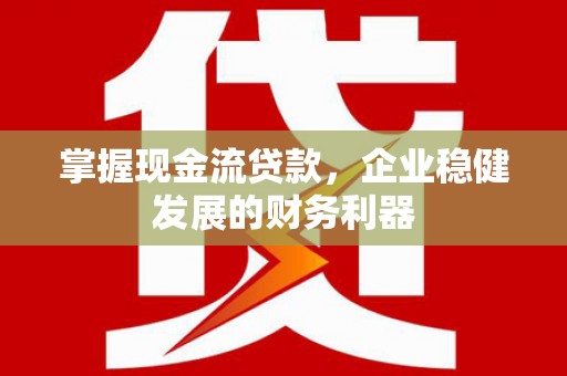 安溪掌握现金流贷款，企业稳健发展的财务利器