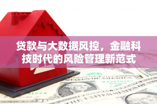 安溪贷款与大数据风控，金融科技时代的风险管理新范式
