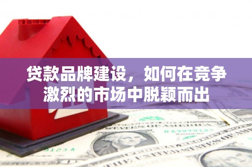 安溪贷款品牌建设，如何在竞争激烈的市场中脱颖而出