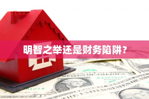 安溪明智之举还是财务陷阱？