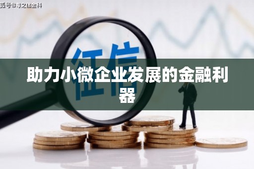安溪助力小微企业发展的金融利器