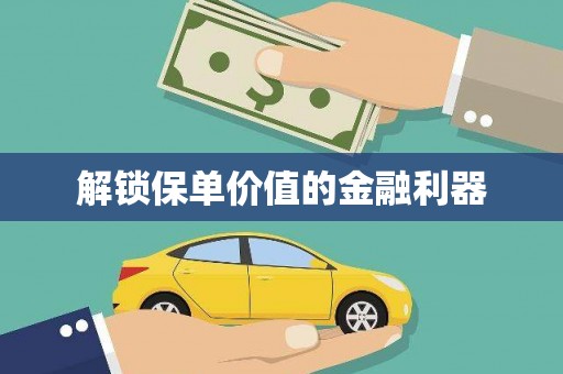 安溪解锁保单价值的金融利器