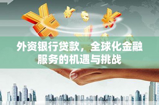 安溪外资银行贷款，全球化金融服务的机遇与挑战