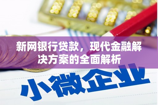 安溪新网银行贷款，现代金融解决方案的全面解析