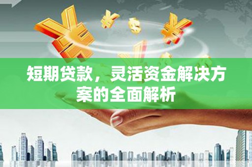 安溪短期贷款，灵活资金解决方案的全面解析