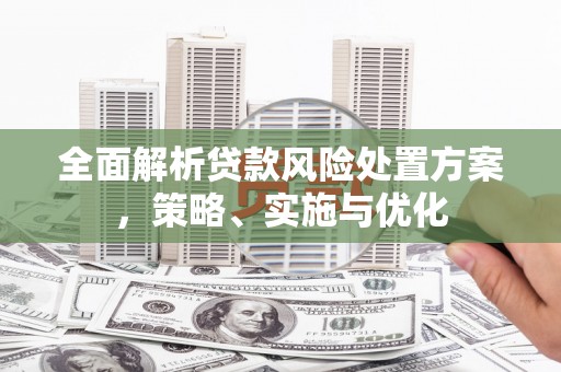 安溪全面解析贷款风险处置方案，策略、实施与优化