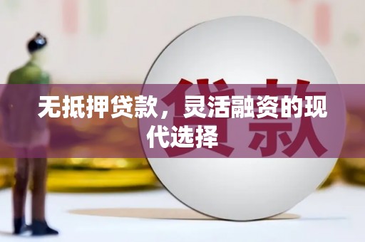 安溪无抵押贷款，灵活融资的现代选择