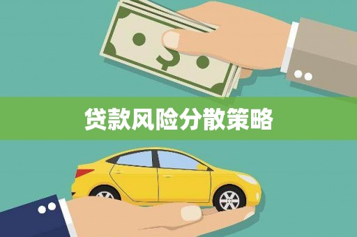 安溪贷款风险分散策略