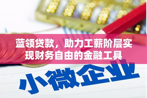 安溪蓝领贷款，助力工薪阶层实现财务自由的金融工具