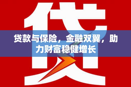 安溪贷款与保险，金融双翼，助力财富稳健增长