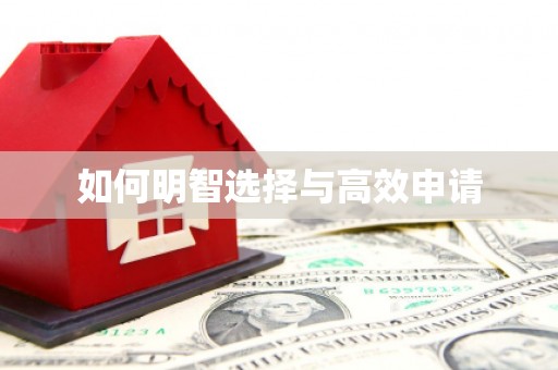 安溪如何明智选择与高效申请