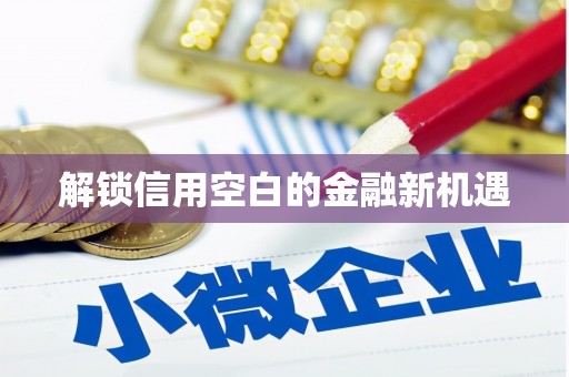 安溪解锁信用空白的金融新机遇